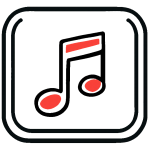 Icon representing digital products by Brett Vachon